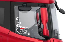Daf truck stickers - truck, axle
