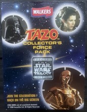 Vintage 1996 Star Wars Tazo Collector's Force Pack Trilogy Edition, VCG Complete