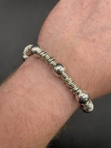 Sterling silver toggle clasp - silver,