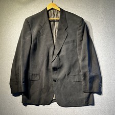 Lenzo Paris Silk Black corduroy men’s Blazer See *Photos For Sizing