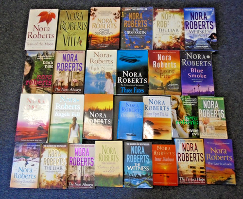 Very large nora roberts bundle - nora,
