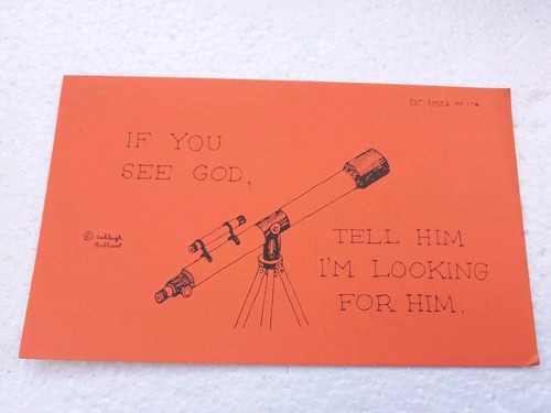 Vintage funny postcard - vintage,