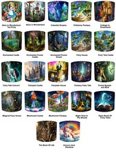 Fantasy Fairytale Ceiling Lampshade Table Lamp shades Pendant lampshades