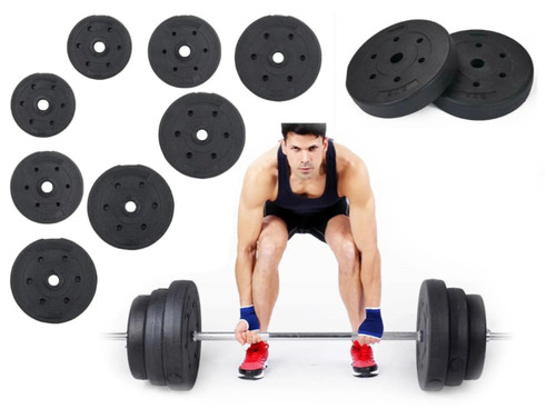 Weight plates set 5kg 10kg - weight,