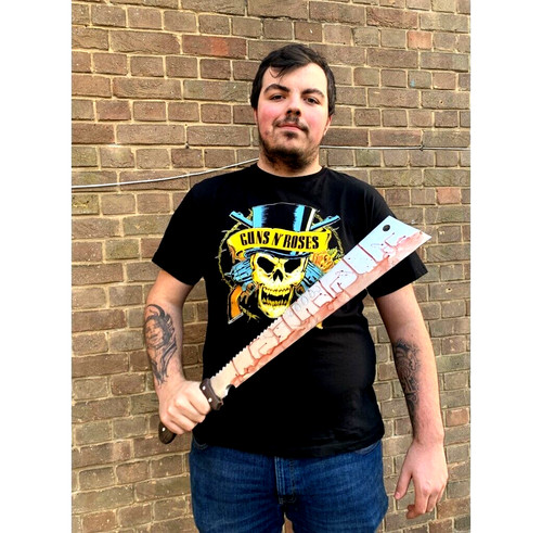 Large machete weapon - x,