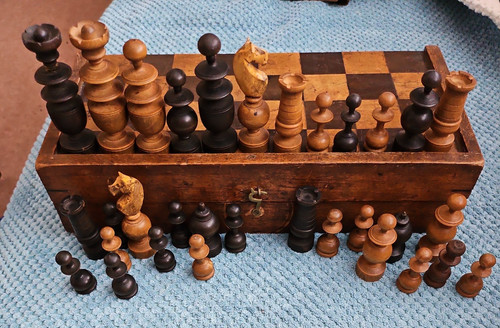 Antique 19thc inlaid wood - antique,