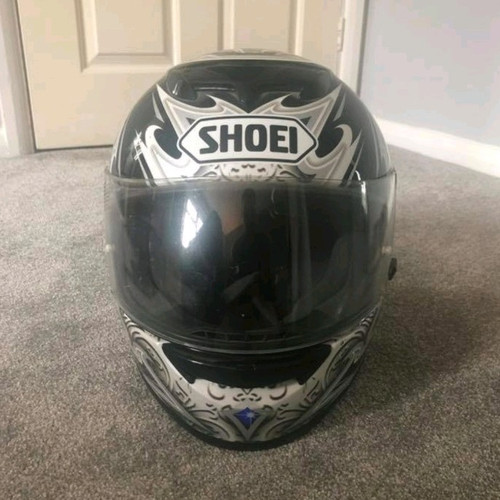 Shoei biker helmet - full, face