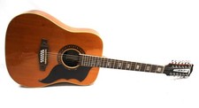 Vintage EKO 12-String Full-Size Dreadnought Acoustic Guitar In Brown -D35