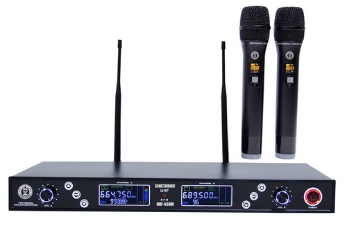Pro dual uhf 800mhz wireless - uhf,