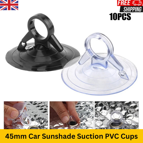 45mm car sunshade suction pvc - 45mm,