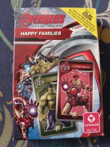 Avengers happy families - families, card