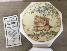 Royal worcester crown ware cat - royal,