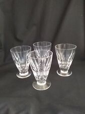 Vintage, Stuart Crystal, Juice Glasses, X4, Claridge Clear Cut, 1955-77