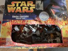 Star Wars Saga Edition Incomplete Chess Set Collectors Set 