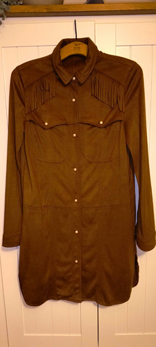 Zara trafaluc brown suede - trafaluc,