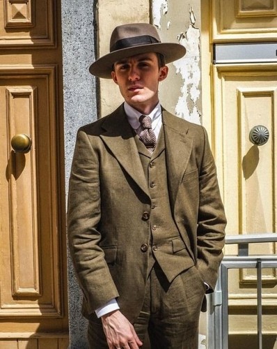 3pcs vintage mens linen suits - vintage,