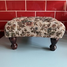 Vintage Footstool Tapestry
