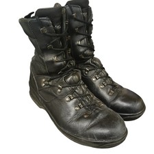 Altberg Sneeker Aqua Combat Boots Black Leather Waterproof Patrol 10.5 Ex Police