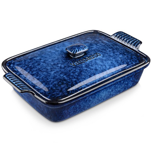Vancasso 3550ml blue stoneware - blue,