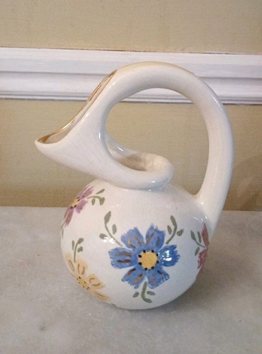 Vtg small hand painted floral - vtg,