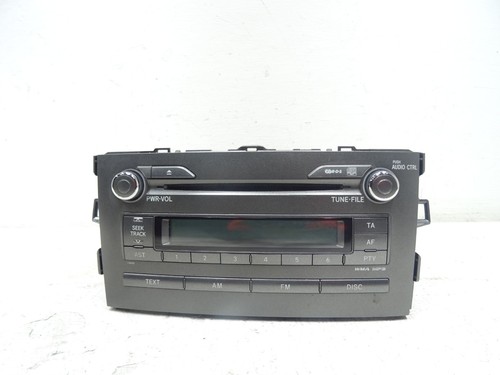 2007 toyota auris radio stereo - 2007,