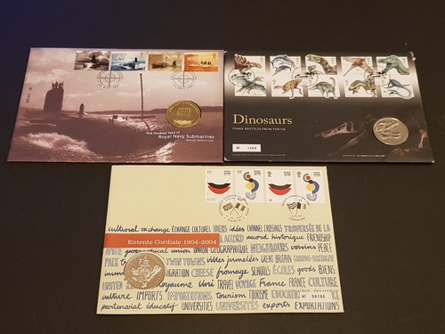 Royal mint pnc medals - x,