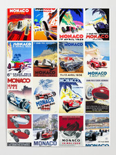 MOTOR RACING POSTERS Cars Bike