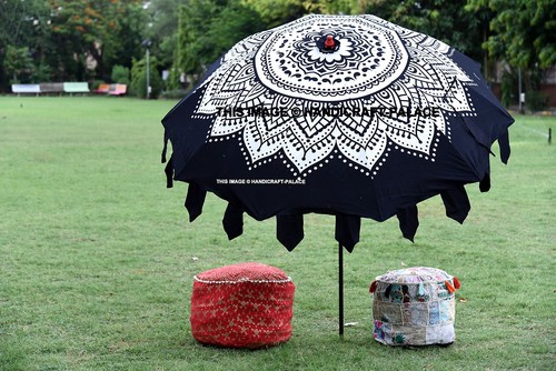 Garden parasol black - parasol,