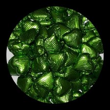 GREEN FOIL WRAPPED BELGIAN