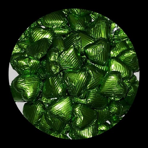 Green foil wrapped - green,