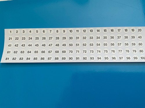 Subbuteo box reference numbers - reference,