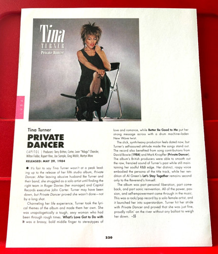 Tina turner private dancer - turner,