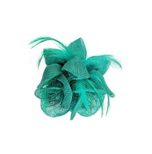 Small Feather Flower Hair Hat