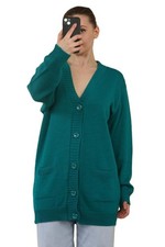 Ladies 5 Button Cardigan Women