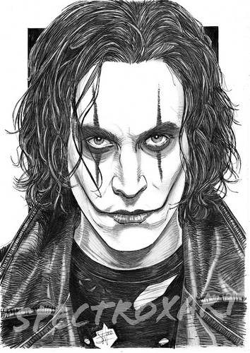 Original art eric draven - original, draven"