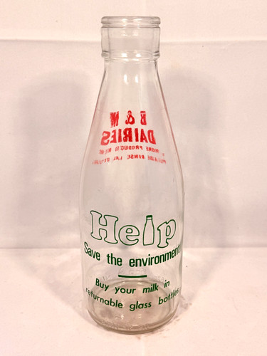 Vintage dairies 1 pint - m,