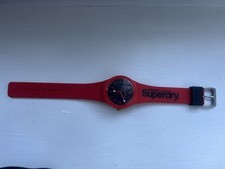 Superdry Red And Black Watch