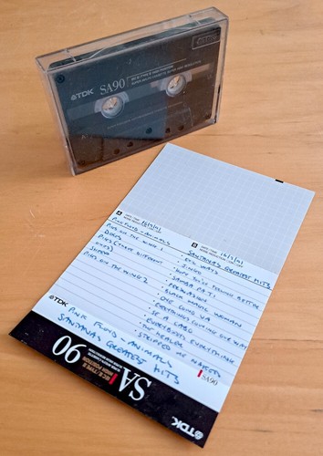 Tdk sa90 vintage used cassette - used,