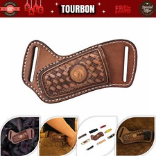 TOURBON  Leather Folding Blade