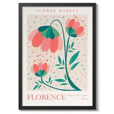 Florence Flower Market Print