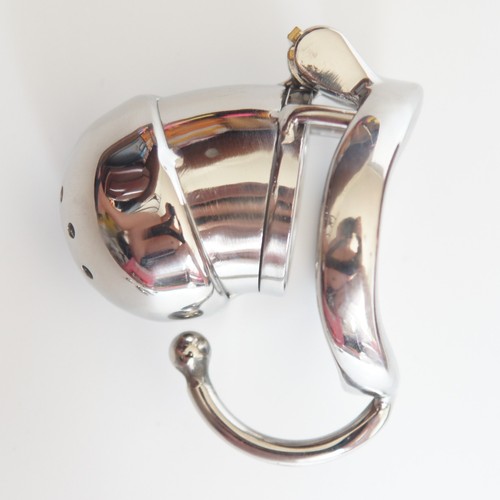 Stainless steel male chastity - stainless,