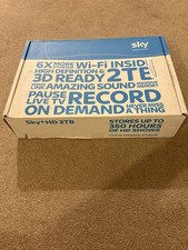 Sky+HD 2TB Satellite Receiver Box And Remote with Power and HDMI cable