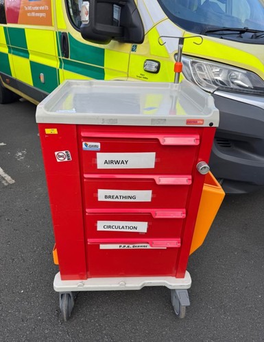 Hospital resuscitation trolley - hospital,