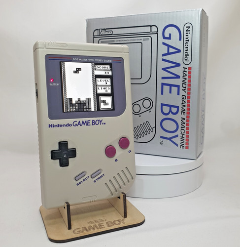 Nintendo game boy dmg grey - nintendo,
