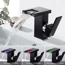 LED Bathroom Sink Mixer Tap