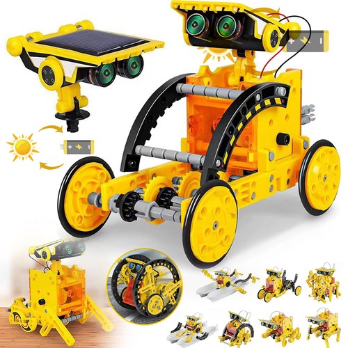 Solar robot toy educational - solar,