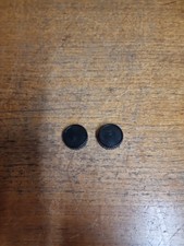 2 x Vintage Car Radio Cassette 8 Track Volume Tuning Dials Knobs Levers