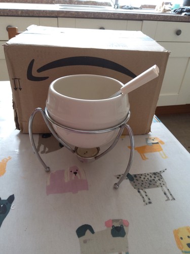 Ceramic chocolate fondue - ceramic,