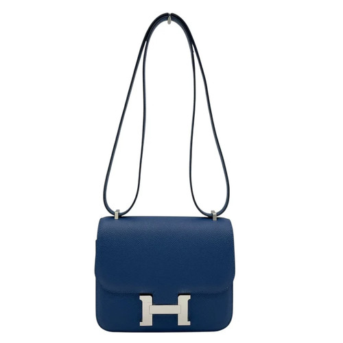 Hermes constance mini bleu - 3,