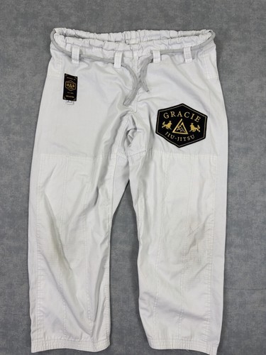 Gracie jiu jitsu bjj pants - jiu-jitsu,